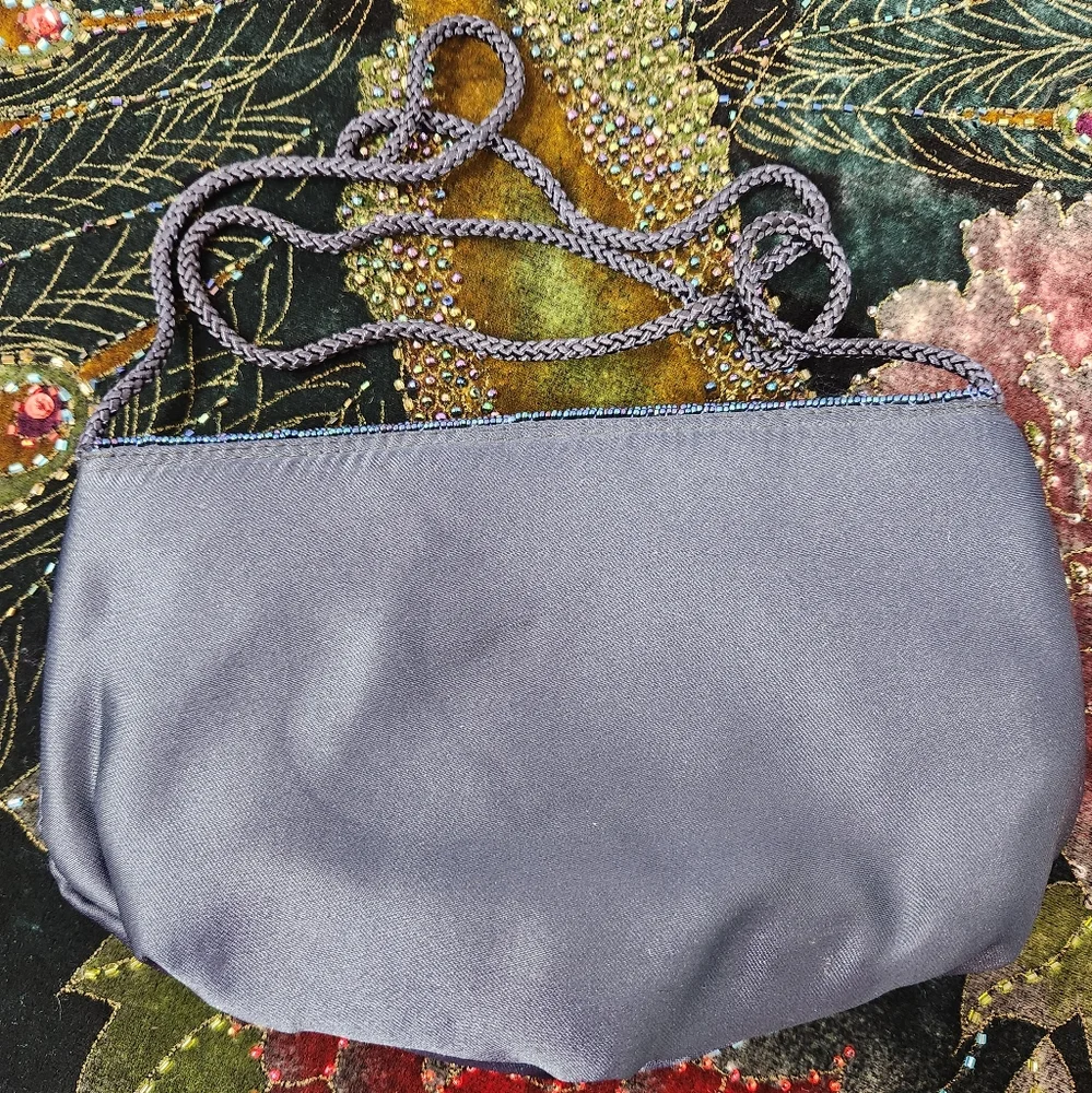 Satin Beaded Bag - Picture 2 of 6